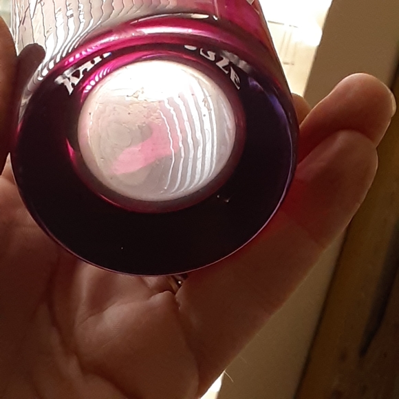 Julia, Hand Cut, Mouth Blown, 24% Lead Crystal, Ruby Red, Deep Etched, Glasses - Picture 4 of 7